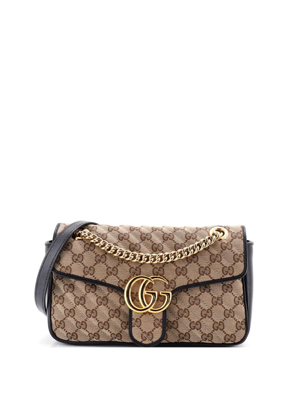 Gucci Gg Marmont Flap Bag Diagonal #370595G17B